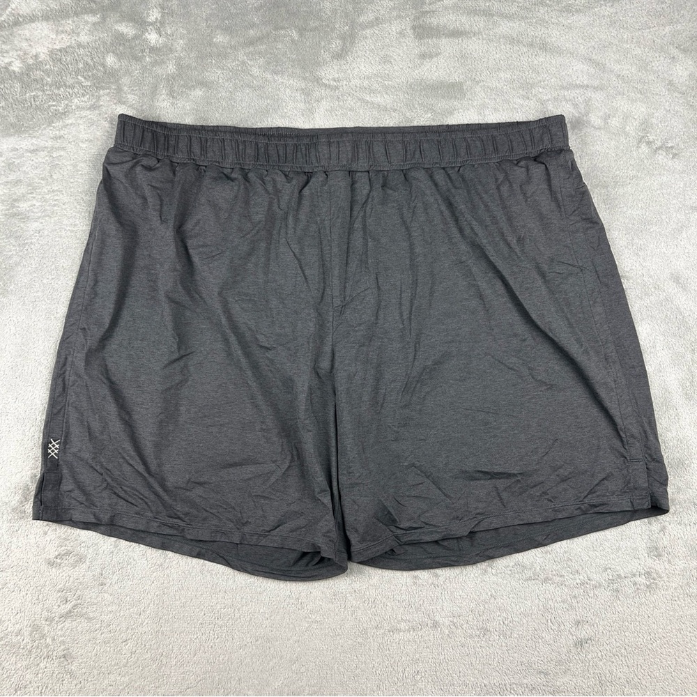 Rhone Shorts Men XXL 6" Lined SWIFT Running Black Stretch Workout Gym Training
